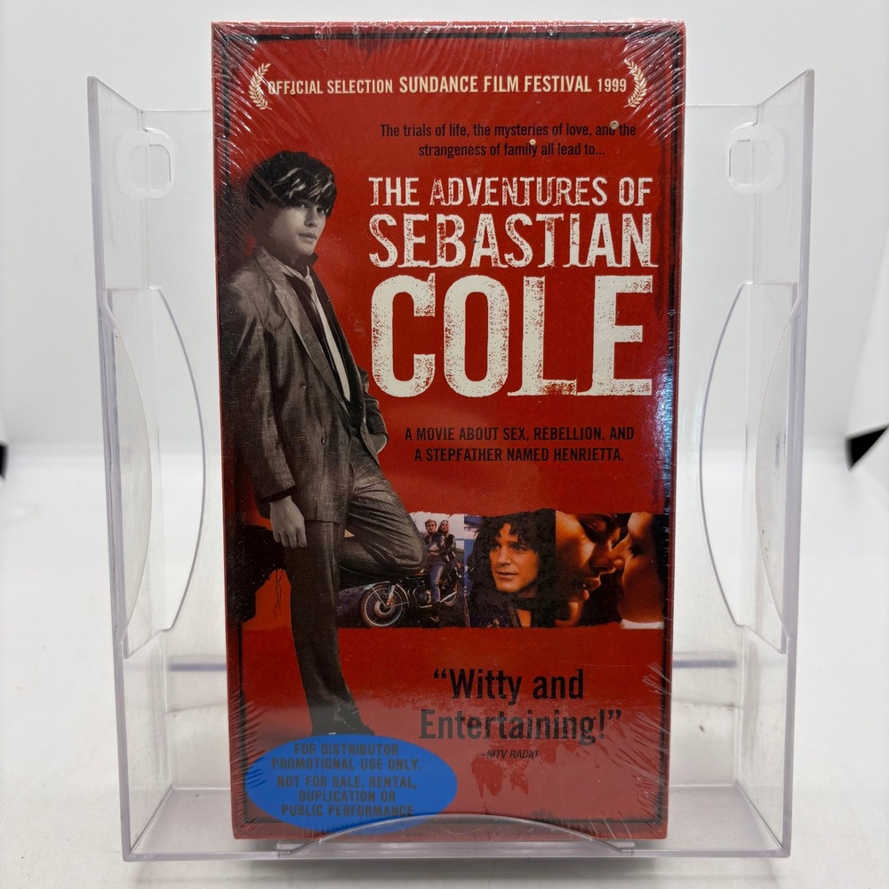 The Adventures of Sebastian Cole VHS 1999 Sundance Film Festival Promo Sealed